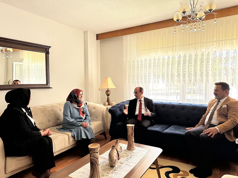 Şehit Hüseyin ŞALVİZ'in Değerli Ailesine Ziyaret 