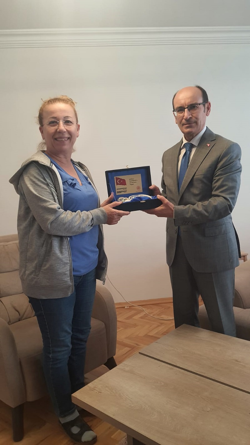 Şehit İsmail KAZAZ'ın eşi Hülya KAZAZ'a Ziyaret